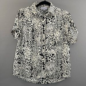 Satin Print Shirt